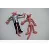 Lot de 2 figurines vintage la panthere rose pink panther quick jouet