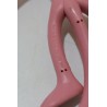 Lot de 2 figurines vintage la panthere rose pink panther quick jouet