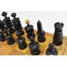 Jeu d'echecs ancien epoque sovietique URSS russie pays de l'est jeux échec coffret bois plateau échiquier