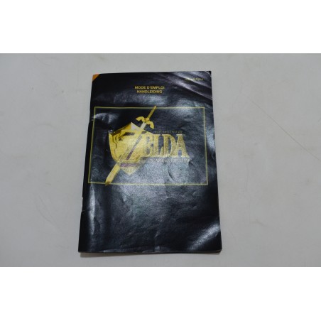 The Legend of Zelda Ocarina of time Notice Jeux vidéo jeu mode d'emploi retro gaming