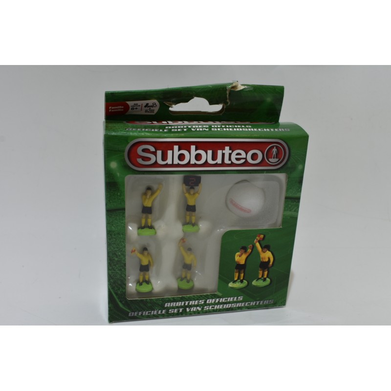 Subbuteo kit arbitres officiels Edition megableu hasbro jeu jouet jeux