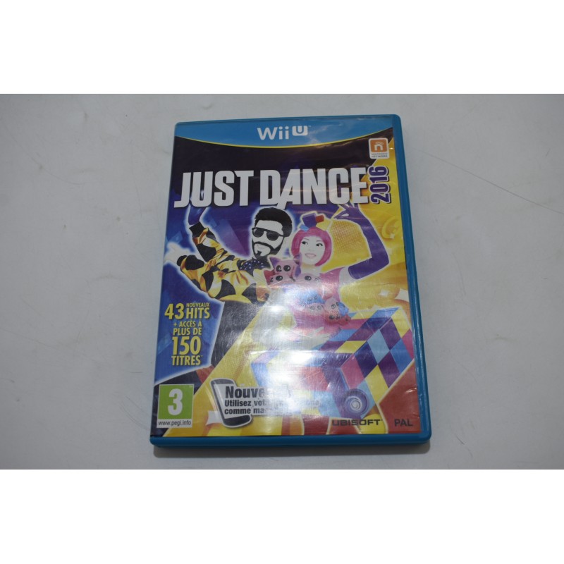 Just Dance 2016 Wii u jeux vidéo jeu console nintendo musique ubisoft