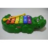 Crocodile Fisher Price jouet musical xylophone musique éveil jeu
