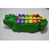 Crocodile Fisher Price jouet musical xylophone musique éveil jeu