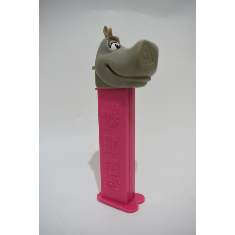 Pez distributeur gloria the hippo madagascar dessin animé dreamworks figurine