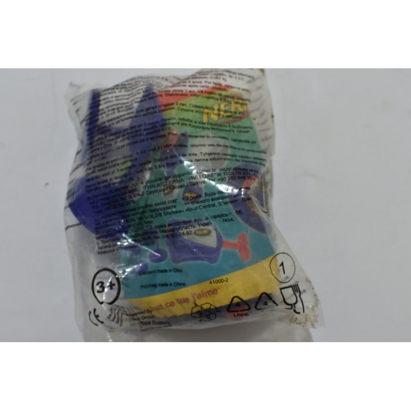 Nerf pistolet jouet neuf mc do Mcdonald's happy meal vintage jeu figurine jouet collector dessin animé bd