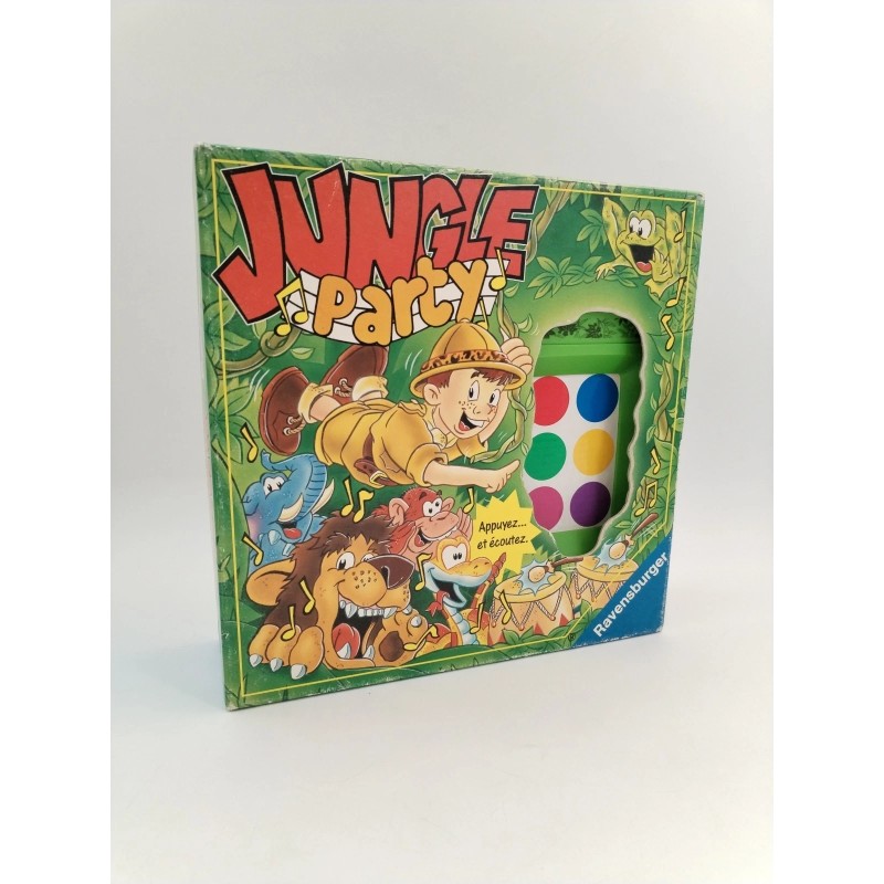 Jungle Party 1994 Edition Ravensburger jeu de société électronique jeux savane animaux bruit