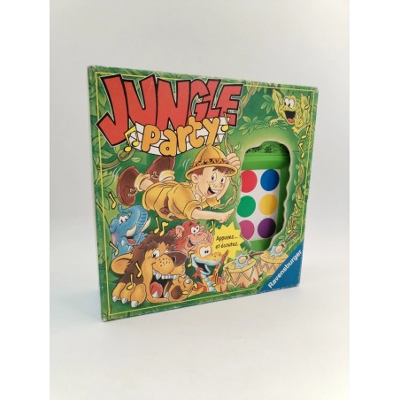 Jungle Party 1994 Edition Ravensburger jeu de société électronique jeux savane animaux bruit