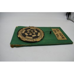 Ce soir on va .. Roulette murale jeux nouveaux reunis jeu ancien comptoir planche