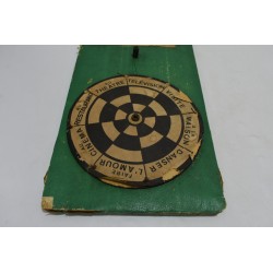 Ce soir on va .. Roulette murale jeux nouveaux reunis jeu ancien comptoir planche