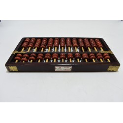 Red Lion boulier bois jeu compte points boule little flower abacus acajou