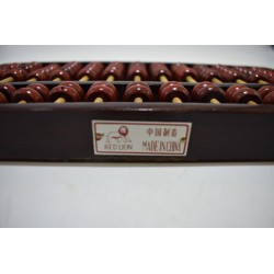 Red Lion boulier bois jeu compte points boule little flower abacus acajou