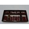 Red Lion boulier bois jeu compte points boule little flower abacus acajou