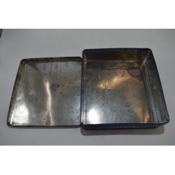 Galettes de Fouesnant Boite en métal tole vintage Epi d'or Tanguy Le seac'h rangement biscuit