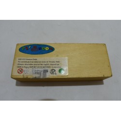 Dominos des fruits 28 pieces en bois jeux de société bois double six boite coffret