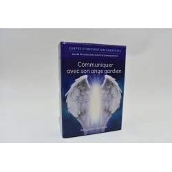 Communiquez avec son ange gardien Jeu de cartes d'inspiration créatrice et livret jeux divination