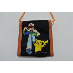Porte monnaie Vintage POKEMON sacha pikachu nintendo freaks porte feuille