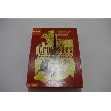 Croisades Edition 2000 Index + 3 cd pc mac France telecom multimedia jeu vidéo jeux conspiration big box
