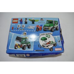 Lego Neuf Spider man marvel 76147 l'attaque du vautour camion jeu construction figurine