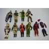 Lot de G I JOE figurines Hasbro 1988 vintage retro gaming armes personnages stalker cobra kaido lanard