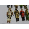 Lot de G I JOE figurines Hasbro 1988 vintage retro gaming armes personnages stalker cobra kaido lanard