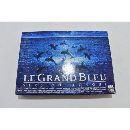 Le grand bleu version longue Coffret 1988 gaumont sony vhs cassette vidéo cbs fox hi fi stereo