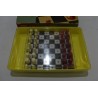 Jeu D'Echecs de voyage vintage jeux de société plastique coffret échec échiquier coffret plateau
