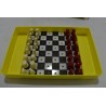 Jeu D'Echecs de voyage vintage jeux de société plastique coffret échec échiquier coffret plateau