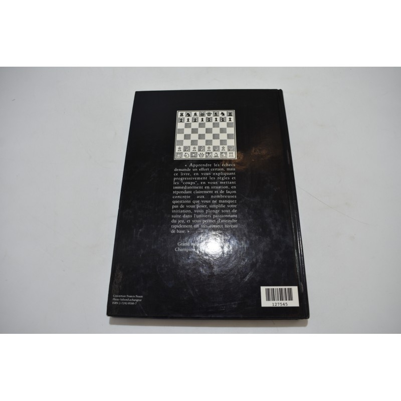 Apprendre a jouer aux Echecs livre Pandolfini Lautier traité echec