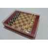 Jeu D'Echecs voyage vintage jeux de société plateau plastique coffret échec échiquier coffret