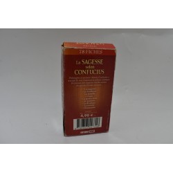 La sagesse selon confucius en 230 citations 78 fiches tarot jeu de cartes editions ESI jeux carte