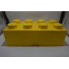 Lego Brique Jaune boite de rangement empilable 50 X 18 X 25  cms coffre a jouet