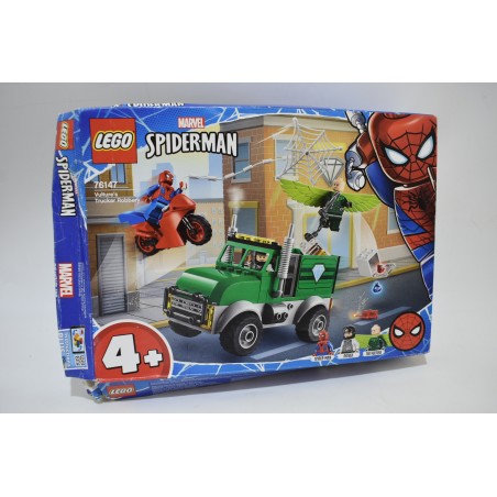 Lego Neuf Spider man marvel 76147 l'attaque du vautour camion jeu figurine construction