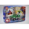 Lego Neuf Spider man marvel 76147 l'attaque du vautour camion jeu figurine construction