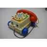 Fisher Price toys Telephone roulant mattel 2009 reedition jeu jouet vintage figurine tel
