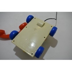 Fisher Price toys Telephone roulant mattel 2009 reedition jeu jouet vintage figurine tel