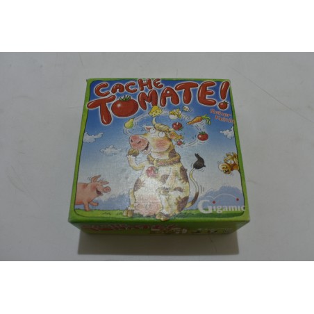 Cache Tomate ! Edition Gigamic jeu de société la ferme animaux fruits legumes
