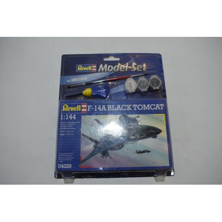 Revell Model Set F-14 A Black Tomcat 04029 1:144 modele réduit modélisme kit avion de guerre