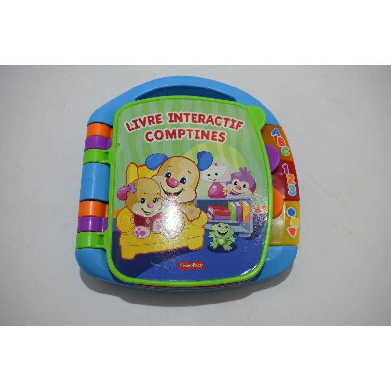 Livre interactif comptines Fisher Price jeu éducatif éveil enfant éducatif jouet électronique