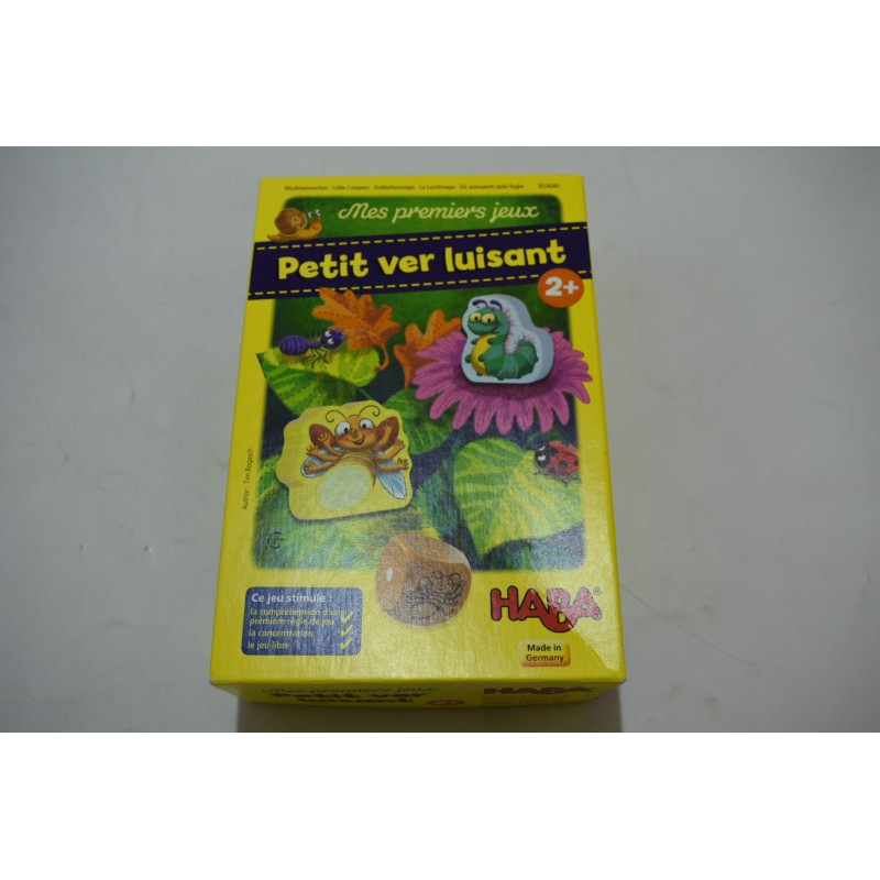 Petit ver luisant Edition Haba mes premiers jeux jeu rigolo eveil