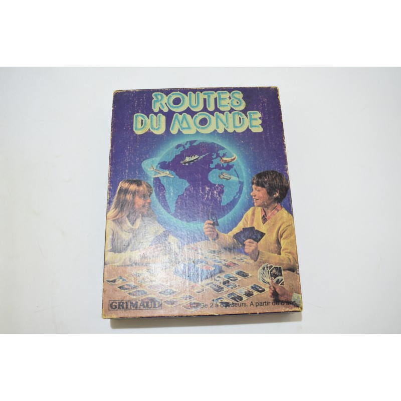 Routes du monde Edition grimaud jeu de société jeux voyage monde mille borne