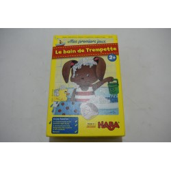 Le bain de trempette Edition Haba jeu de société lapin baignoire canard animaux bain