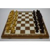 Jeu d'Echecs coffret plateau pliant look staunton jeux echec