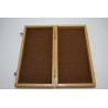 Jeu d'Echecs coffret plateau pliant look staunton jeux echec