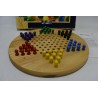 Dames Chinoises En Bois Halma Natural Gmes Deluxe Chinese Checkers jeu de société jeux toy company