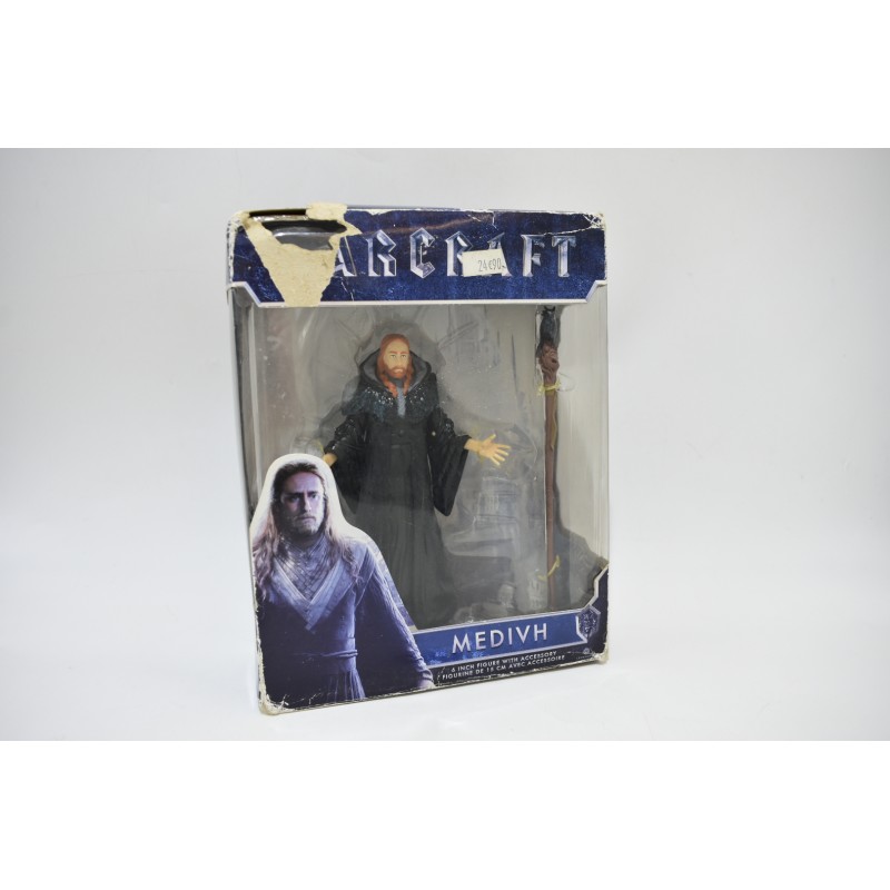 Warcraft Medivh Figurine de 15 cms avec accessoires jeu jouet jakks guerrier