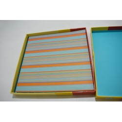 Origami Djeco feuilles imprimées papier plissé jeu jouet éveil création