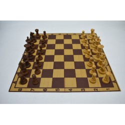 Jeu D'echecs Pieces en buis Lardy International pieces avec echiquier regle jeu de société bois buis coffret