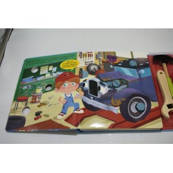 Mathéo le mécano edition Auzou jeu eveil livre jeux jouet bricoleur