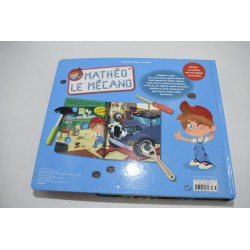 Mathéo le mécano edition Auzou jeu eveil livre jeux jouet bricoleur
